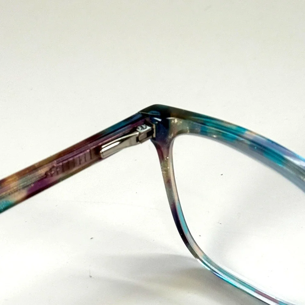 MARIE CLAIRE 6318 Eyeglasses Frame Only 53-16-140 Blue Silk Tortoise Full Rim